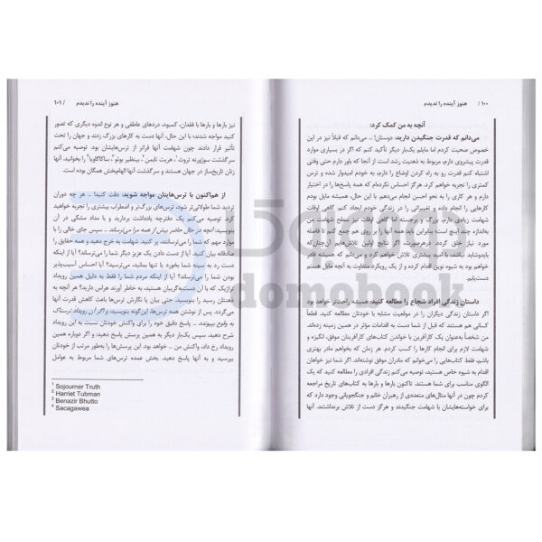 کتاب هنوز آینده را ندیدم اثر ریچل هالیس انتشارات نیک فرجام - دومو بوک