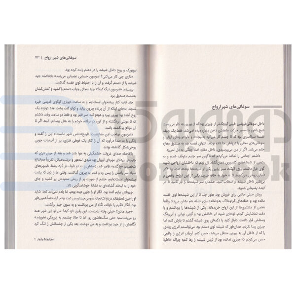 کتاب کتابخانه ارواح اثر ریچارد دنی انتشارات اردیبهشت -دومو بوک